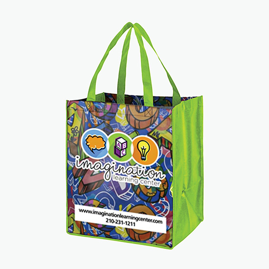 Sublimated Shopping Tote - 15 x 13