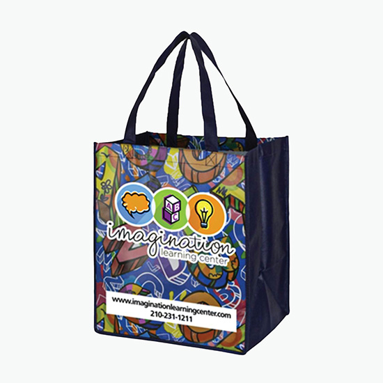 Sublimated Shopping Tote - 15 x 13