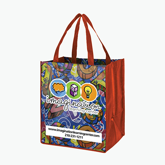 Sublimated Shopping Tote - 15 x 13