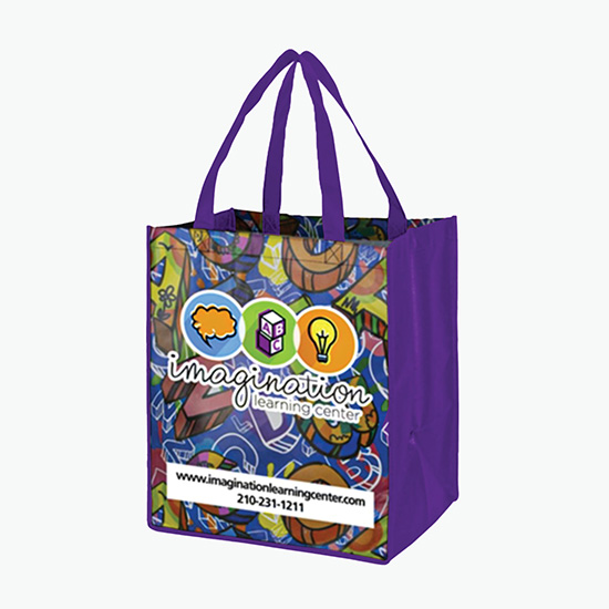 Sublimated Shopping Tote - 15 x 13