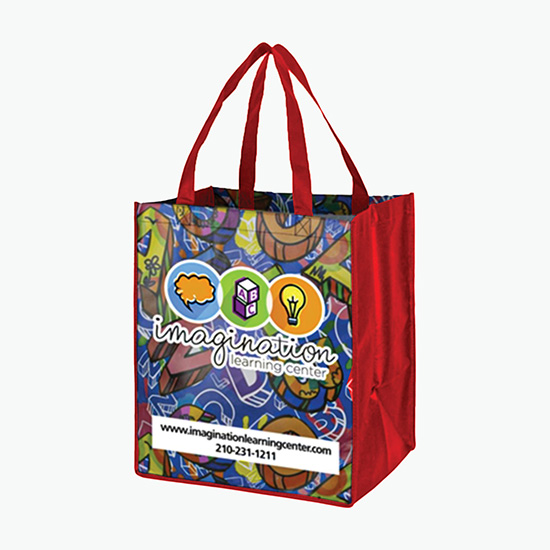 Sublimated Shopping Tote - 15 x 13