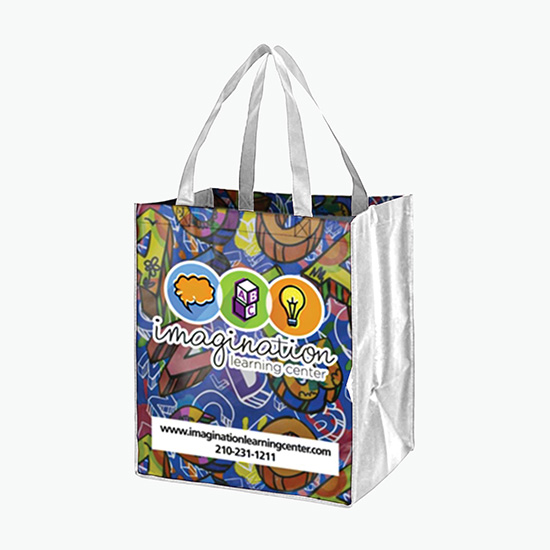 Sublimated Shopping Tote - 15 x 13
