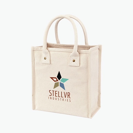 Petite Market Cotton Tote - Full Color