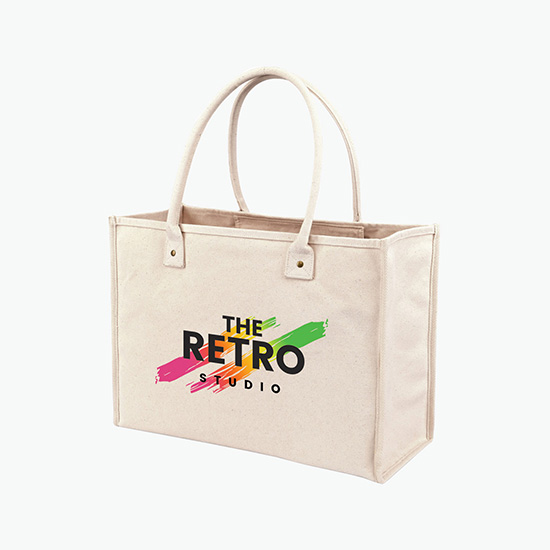 Grande Market Cotton Tote - Full Color