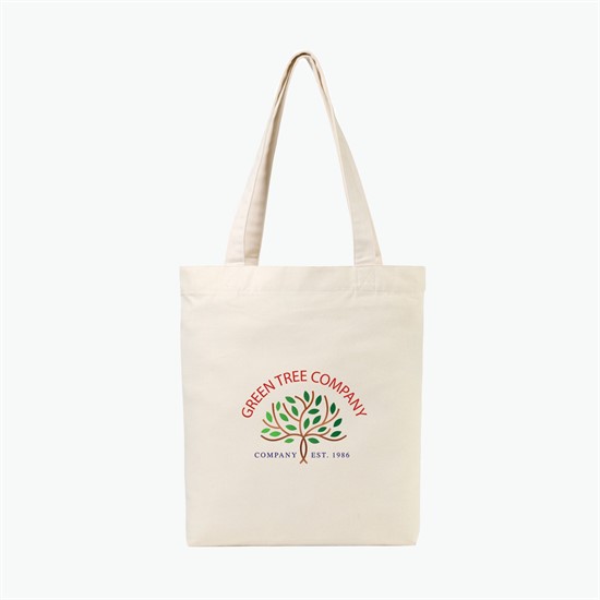 AWARE™ Bottom Gusset Recycled Cotton Tote - Full Color