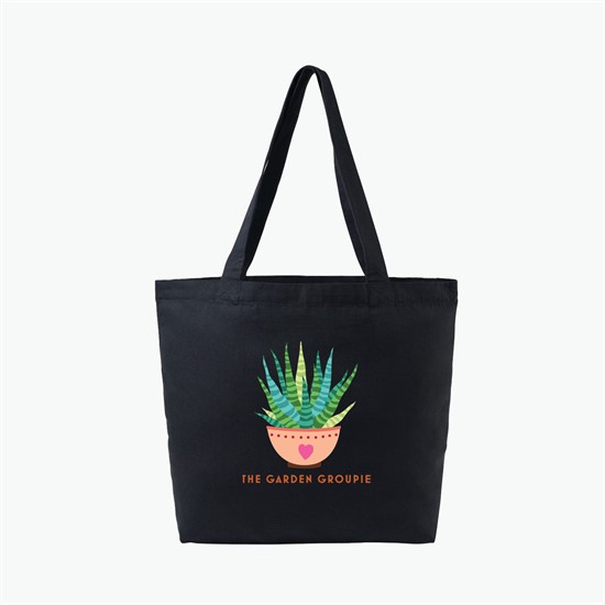AWARE™ Recycled Cotton Shopper Tote Bag - Full Color