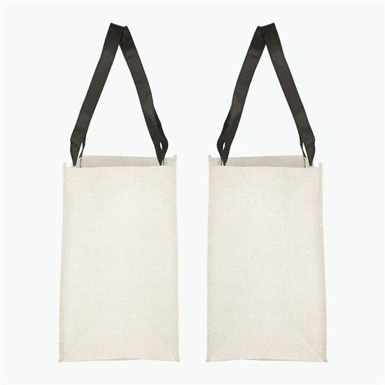 Pluto Recycled Grocery Tote - 13 x 12 - Full Color