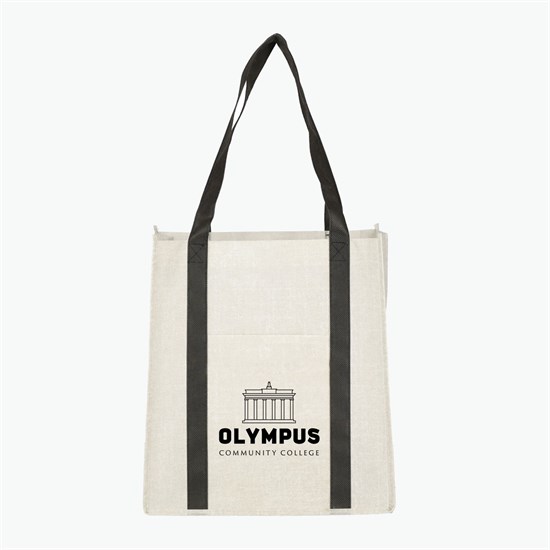 Pluto Recycled Grocery Tote - 13 x 12