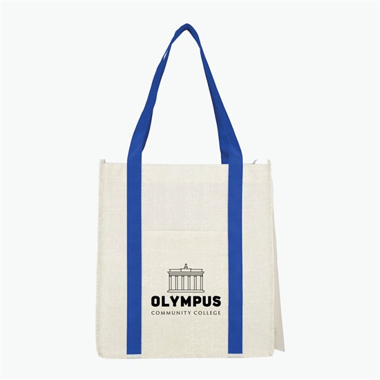 Pluto Recycled Grocery Tote - 13 x 12