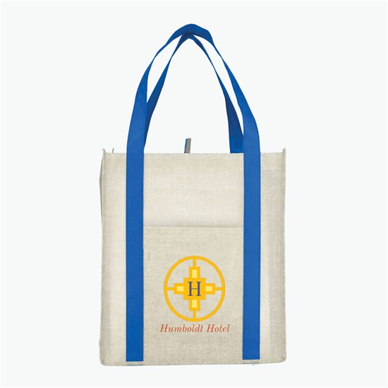 Neptune Recycled Grocery Tote - 15 x 13 - Full Color