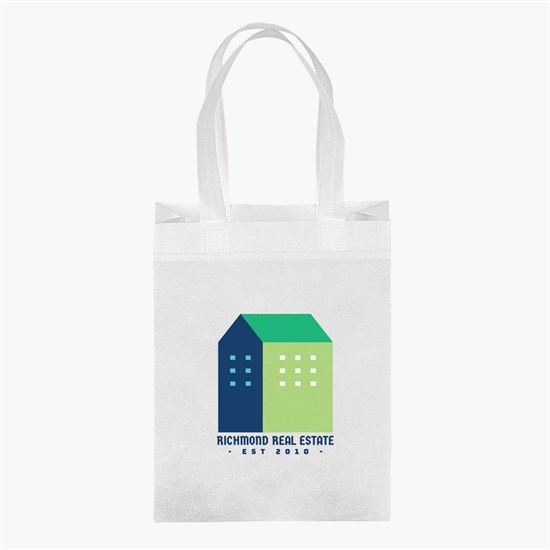 Lake rPET Shopper Tote - 10 x 8 - Full Color