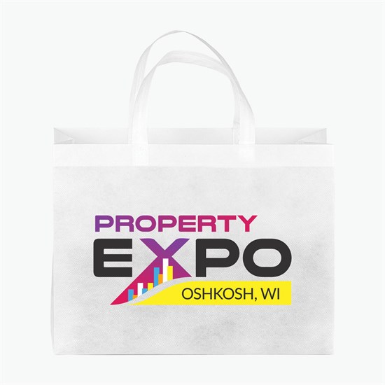 Sea rPET Shopper Tote - 12 x 16 - Full Color