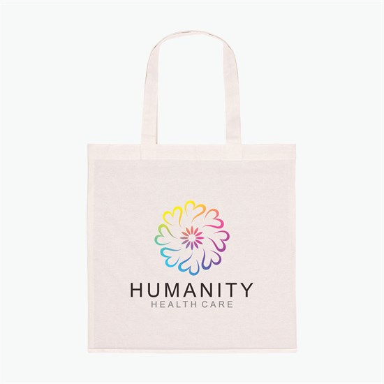 Penny rPET Poly-Cotton Tote - 15 x 15 - Full Color