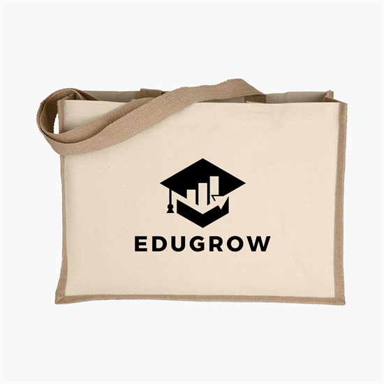 Josephine Natural Tote - 12 x 17