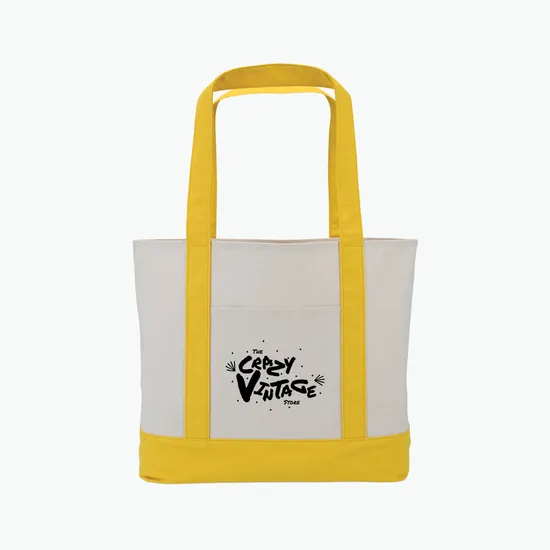 Dockside Canvas Tote - 14 x 21 - 24-Hour Production