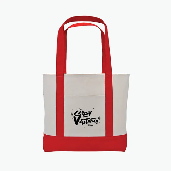 Dockside Canvas Tote - 14 x 21