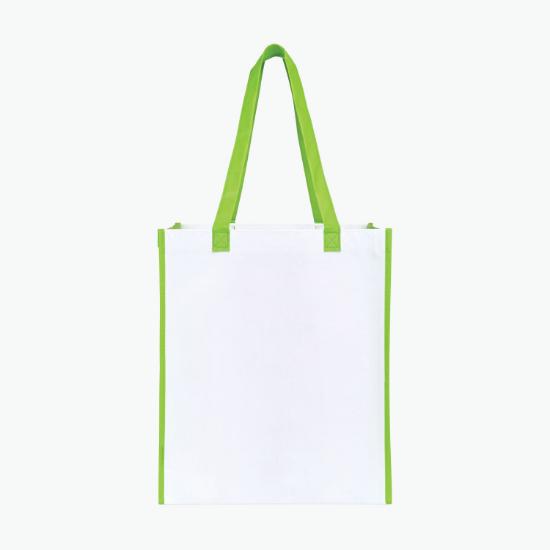 Harlow Laminated Recycled Shopper Tote - 15 x 13 - Full Color