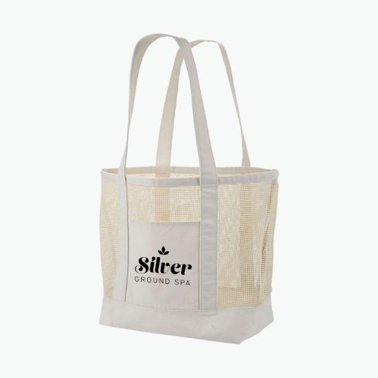 Canvas Mesh Tote - 24-Hour Production