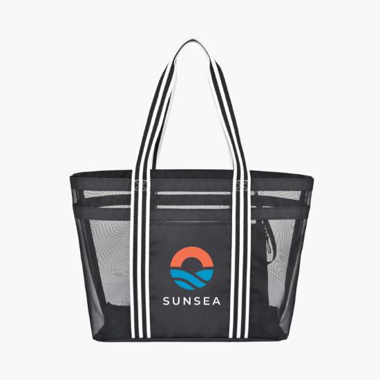 Playa AWARE™ Recycled Mesh Beach Tote - Full Color
