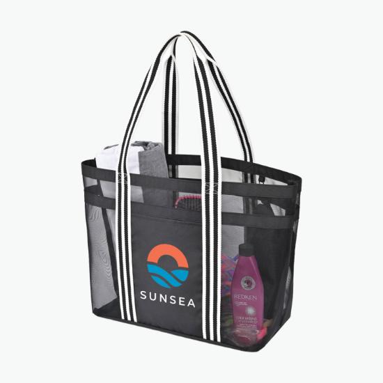 Playa AWARE™ Recycled Mesh Beach Tote - Full Color