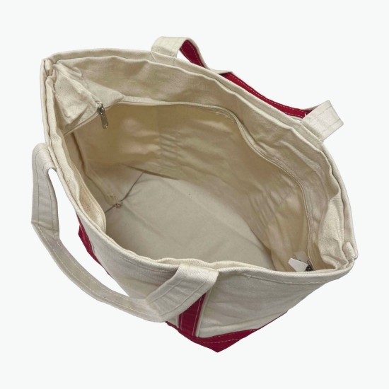 HarborLine Canvas Zip Tote