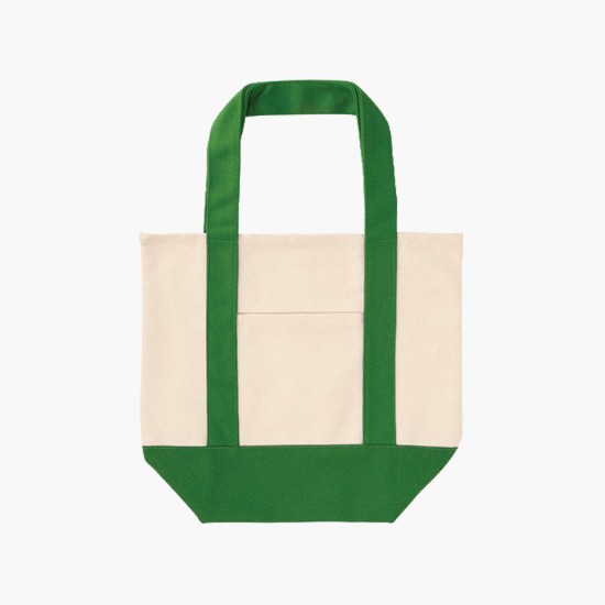 TJ Dual-Pocket Canvas Tote - 11 x 13