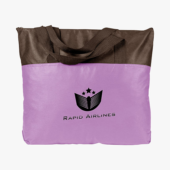 110 GSM Airy Zip Tote