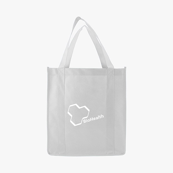 100 GSM Non-Woven Grocery Tote - 15 x 13 - 24-Hour Production