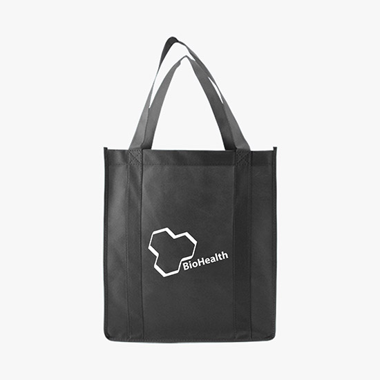 100 GSM Non-Woven Grocery Tote - 15 x 13 - 24-Hour Production