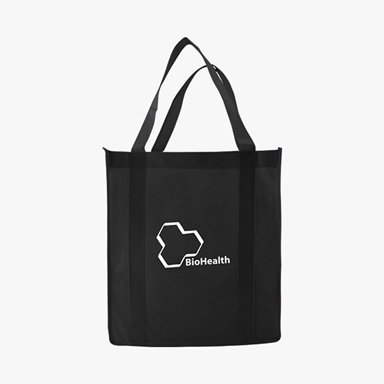 Promotional Tote Bags Non Woven Styles From 65 Printed W Logo Marco 100 Gsm Non Woven Grocery Tote Medium