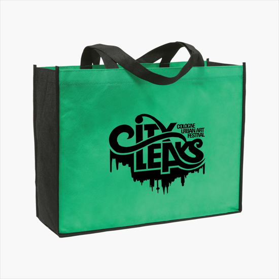 80 GSM Budget Tote Bag - Two-Tone - 12 x 16