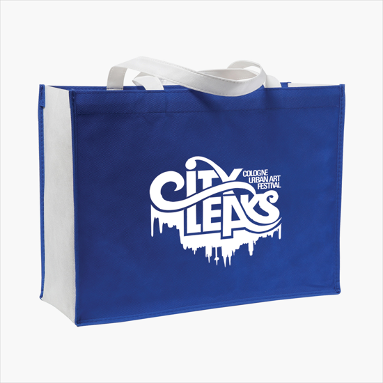 80 GSM Budget Tote Bag - Two-Tone - 12 x 16