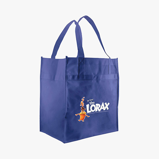 70 GSM Economy Grocery Tote  - 13 x 12 w/Color Magic