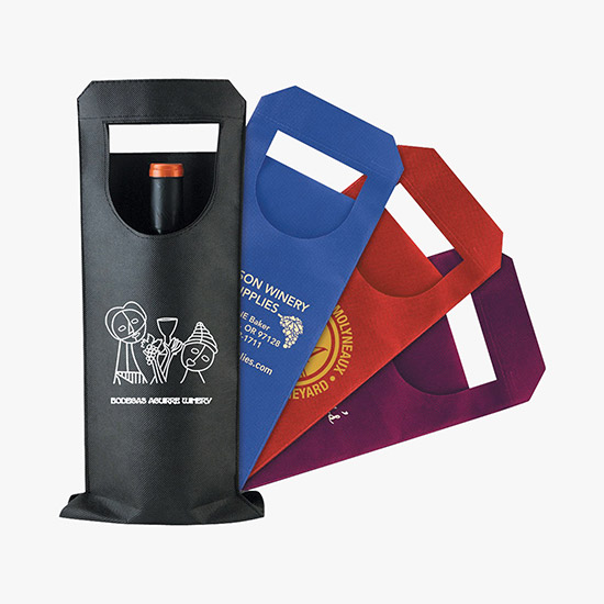 100 GSM Wine Tote - 1 Bottle