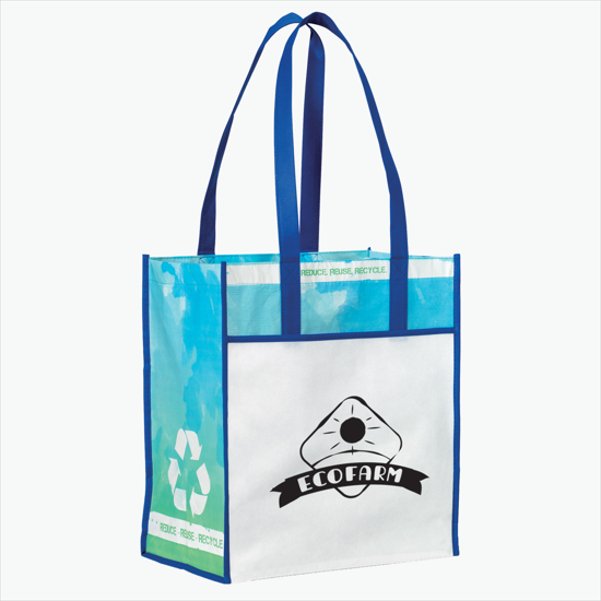 24HR SERVICE IS TEMPORARILY UNAVAILABLE 80 GSM Laminated PET Shopper - 24-Hour Production