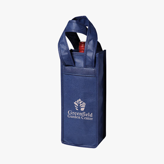 100 GSM Single Bottle Wine Tote