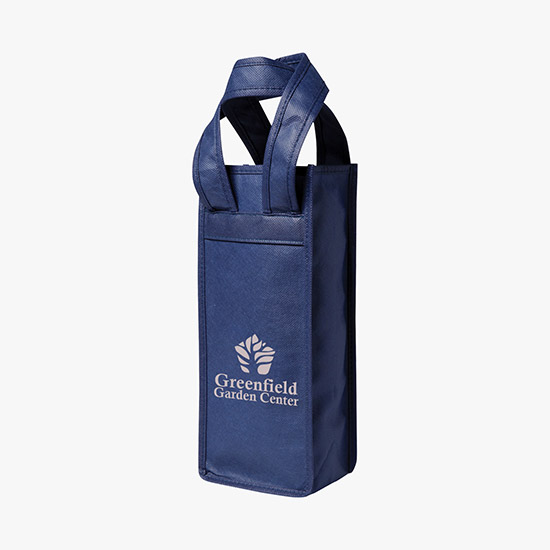 100 GSM Single Bottle Wine Tote