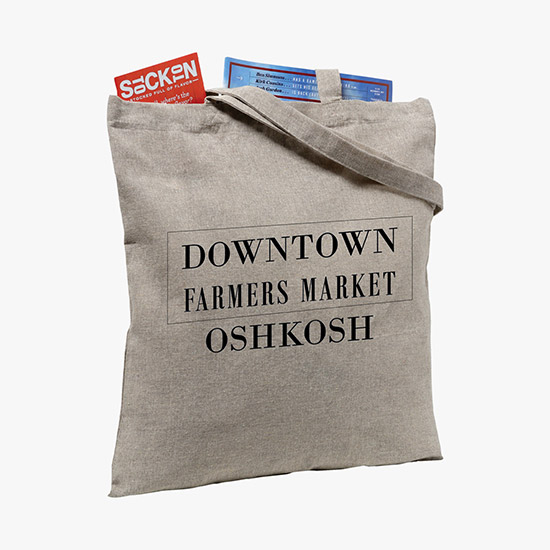 Recycled Cotton Twill Tote