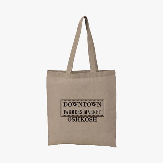 Recycled Cotton Twill Tote - 24-Hour Production
