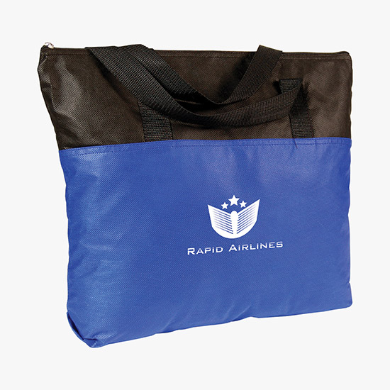 110 GSM Airy Zip Tote