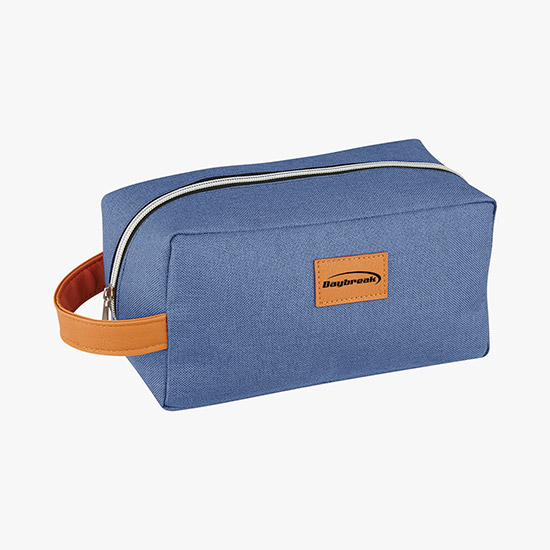 Heathered Recycled Toiletry Travel Bag - 24-Hour Production