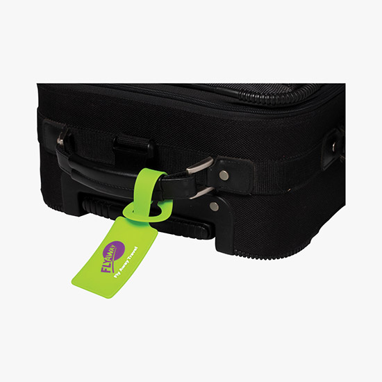 Silicone Business Card Luggage Tag - 24-Hour Production