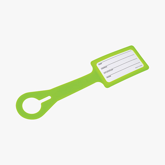 Silicone Business Card Luggage Tag - 24-Hour Production