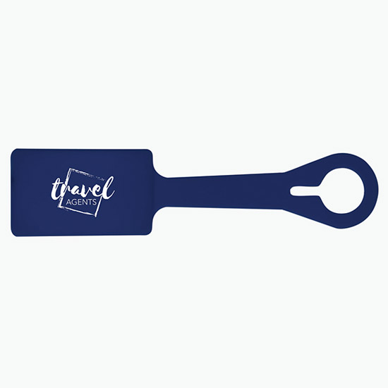 Silicone Business Card Luggage Tag