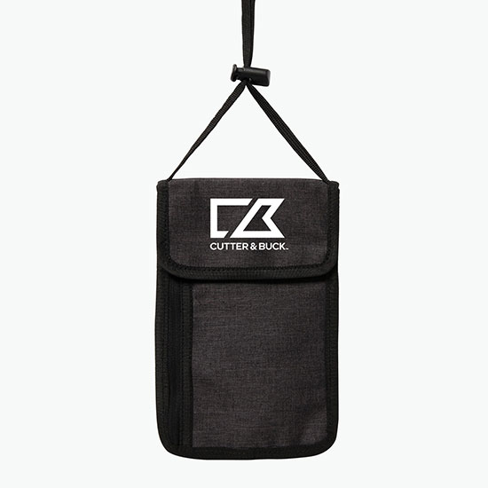 24-HOUR SERVICE TEMPORARILY UNAVAILABLE – Crosshatch Travel Neck Wallet - Printed - 24-Hour Production