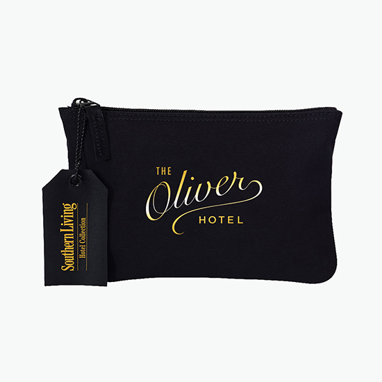 Avery Cotton Zippered Pouch - Full Color