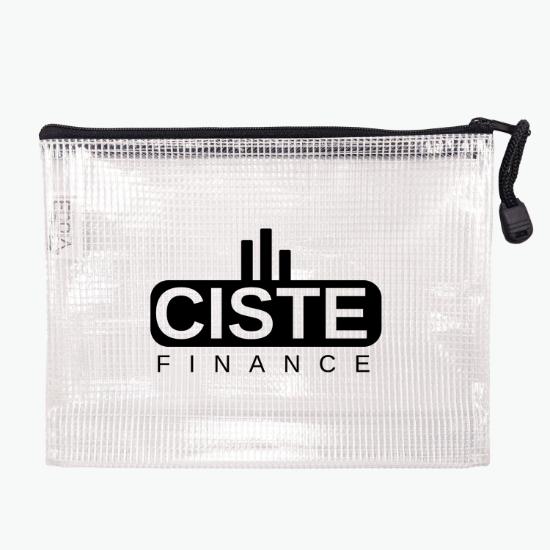 Quart Size PolyWeave Travel Safe Bag - One-Color Imprint