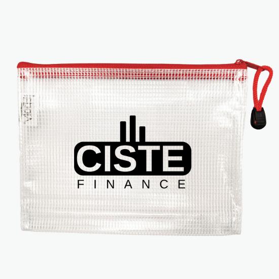 Quart Size PolyWeave Travel Safe Bag - One-Color Imprint