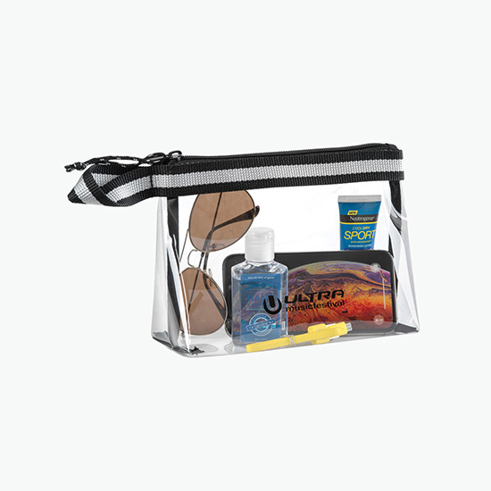 Star Clear Zippered Pouch - 24-Hour Production