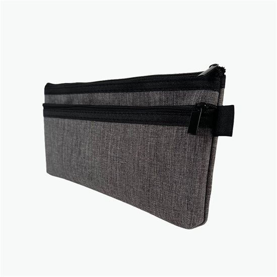 Crosshatched Accessory Pouch